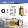 Generic Pressure Washer VRT3 Regulator Valve Kits, Unloader Check Valve