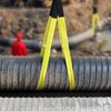Lift Sling Straps, JCHL 6.5'X2 Heavy Duty Flat Eye Lift