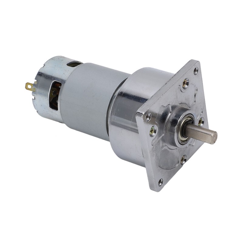 Gear Motor DC 24V 3.8A Speed Reduction Self Locking Reversible