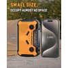 PRUNUS J-369 11100mWh Emergency Weather Radio, AA Batteries/Hand Crank/Solar/USB Charging,