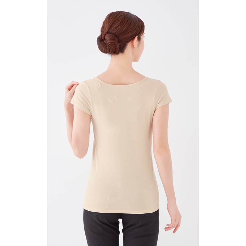 Magne Relax Blood Circulation Improvement Inner Shoulder Women's Beige M