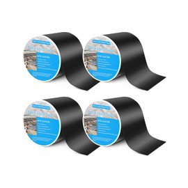 GCCSJ Butyl Joist Tape 6" x 50', 4 Pack - Waterproof, Anti-Corrosion Deck Tape for Protecting Joists