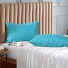 EVOLIVE Ultra Soft Brushed Microfiber Standard Size 20"x30" Pillowcases Pair
