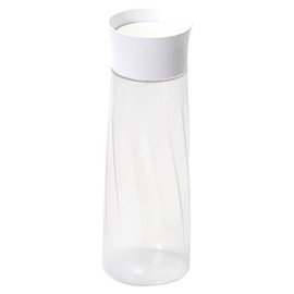 Pearl Metal HC-271 Cold Water Pot, 37.2 fl oz (1.1 L), Cold Water Bottle, Pitcher, Tea, Barley Tea, Made in Japan, Clear, Pour Anywhere