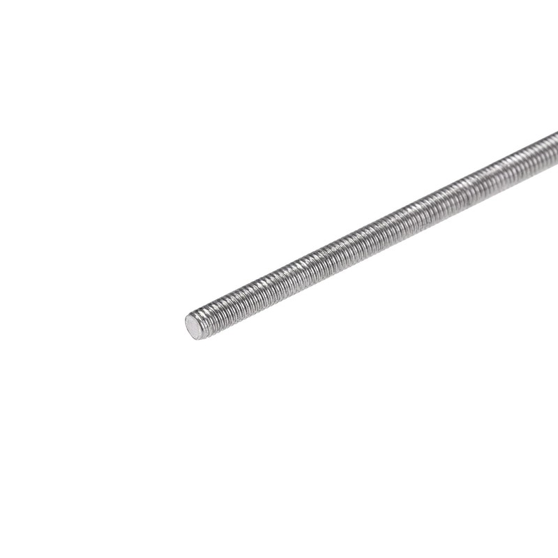 sourcing map Pack of 12 M3 x 300 mm Threaded