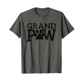 Grandpaw Dog Grandpa Shirts Grand Paw Gifts Men Dad Father T-Shirt