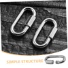 VILLFUL 5pcs Stainless Steel Chain Connectors Quick Link Chain Connector