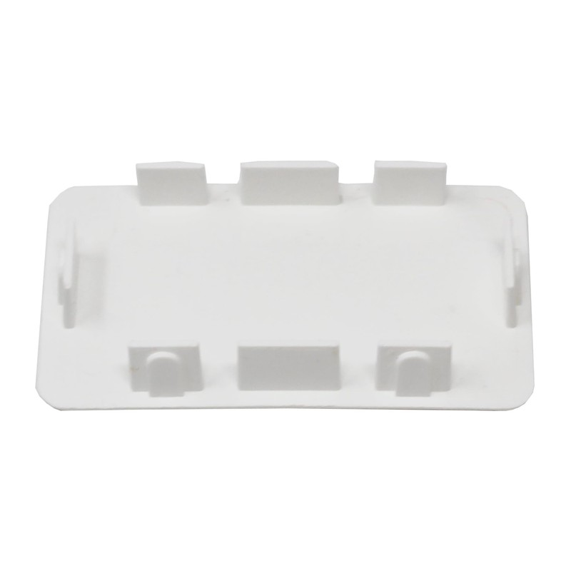 Plastic 2"x 3.5" Internal Vinyl Fencing End Caps (8)