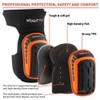WrightFits Professional Knee Pads, Heavy Duty Support Gel Cushions with
