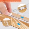 sourcing map 14"x2.6" Plastic Wrap Dispenser with Cutter and Magnetic
