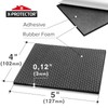 X-Protector Rubber Sheet - 4 PCS Non Slip Pads 4
