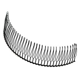 Hero Hair Comb, Wire Comb, Large, J160, Black, 1.4 x 4.5 inches (3.5 x 11.5 cm)