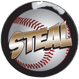 Baseball Award Decals Baseball Reward Stickers 100 Baseball Decals Baseball Awards (Steal) HDABB02