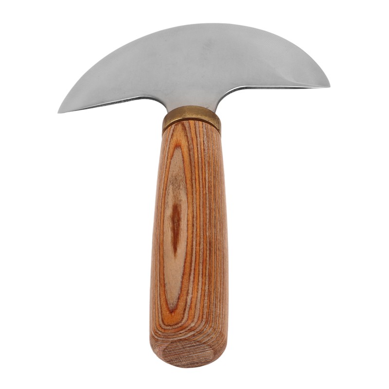 Round Leather Knife DIY High Carbon Steel Leather Cutting Tools