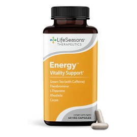 Lifeseasons Energy Vitality Support 60 Caps Sabor Sin Sabor