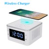 Bluetooth Speaker Player Wireless Charging Digital Alarm Clock