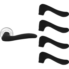 Juego de 4 fundas para manijas de puerta, material de goma de neopreno, anticongelante, anticongelante, protector de manija de puerta, funda de cojín para proteger las manos de quemaduras