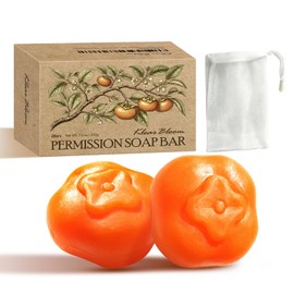 KlearBloom Persimmon Soap for Body Odor, 2 Bars x 105g