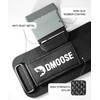 DMoose Fitness Weight Lifting Hooks (Pair) for Deadlifts, Pull Ups,