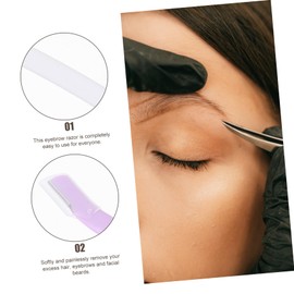 TOVINANNA Eyebrow Trimmer and Shaper Kit 12pcs Assorted Colors Stainless Steel Eyebrow Trimmer