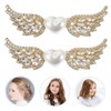 FOMIYES 6 Pcs Angel Hairpin Elegant Hair Clips Angel Wings