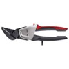 Bessey D39ASSL Left Cutting Shape and Straight Cutting Snips, Black/Red