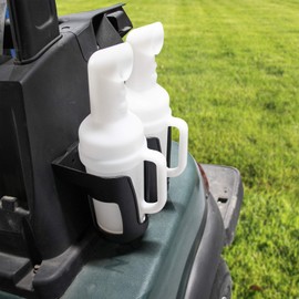 Golf Cart Sand Bottle for Club Car Precedent,Divots Filler Sand & Seed Bottle with Rattle Proof Holder 2 PCS