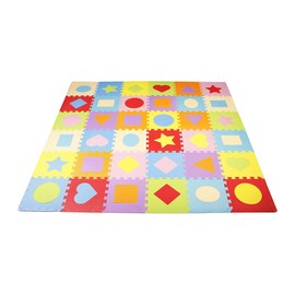 BalanceFrom Kid's Puzzle Exercise Play Mat with EVA Foam Interlocking Tiles