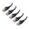 Cable Matters Paquete de 5 cables Ethernet Cat6 Snagless (cable