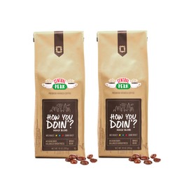 Central Perk Whole Bean Coffee - Medium Roast Coffee - "How You Doin'?" 100% Arabica Coffee - 2 Bags (10oz)