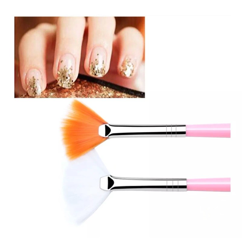 Mouyic Kit De Pinceles Mano Alzada Uñas Decoracion + Funda