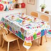 Birthday Gifts Cakes Washable Rectangle Table Cloth 60x120inch