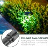 Veemoon 10pcs Solar Light Stakes Replacement Ground Spikes, Plastic Solar
