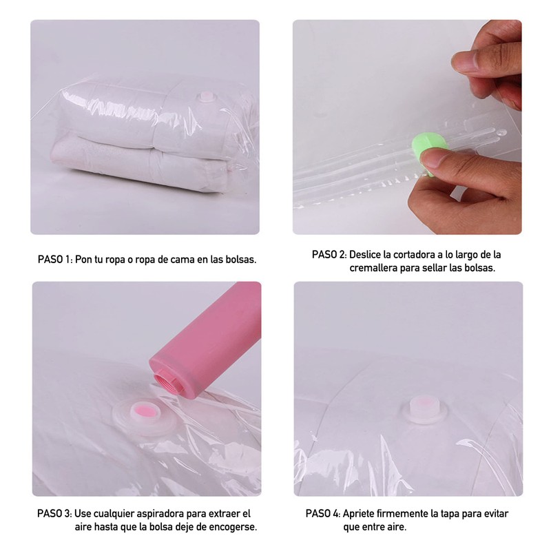 Vacuum Storage Bags 60 x 80 cm Save Space When