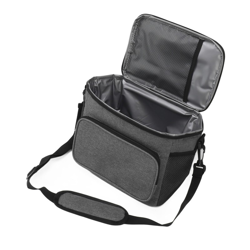 Lunch Bag 10L Collapsible Adjustable Strap Leakproof Portable Handle Insulated