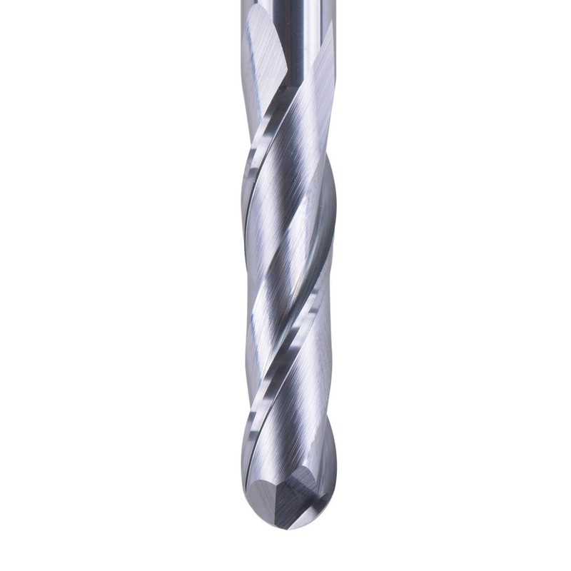 SpeTool Ball Nose Carbide End Mill 1/4 inch Shank CNC