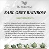 Earl Grey Rainbow Loose Leaf Tea, Bergamot Oil, Resealable Pouch