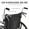 Push Wheelchair Handle Extender (300lbs Weight Capacity), Universal Wheelchair Accessories