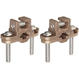 Ground Lay-In Rebar Clamp Direct Burial [Set of 2]