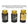 Armerah Basin 810 Drip Tip eCig Mouthpiece Short/Extra-Wide PEI Thermoplastic