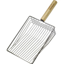 Westmark Potato Scoop - High Quality Vegetable Scoop for Harvesting Potatoes, Compact Size, Ideal for Small and Large Garden Beds - Stainless Steel, Wood