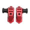 Motorcycle Rear Axle Blocks Chain Adjuster Aluminium Alloy Replacement for