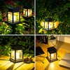 Solpex Solar Pathway Lights 8 Pack LED Outdoor Hanging Lanterns
