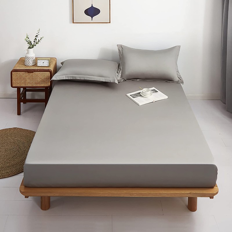Lirex Fitted Sheet 200 x 200 cm 100% Cotton 300