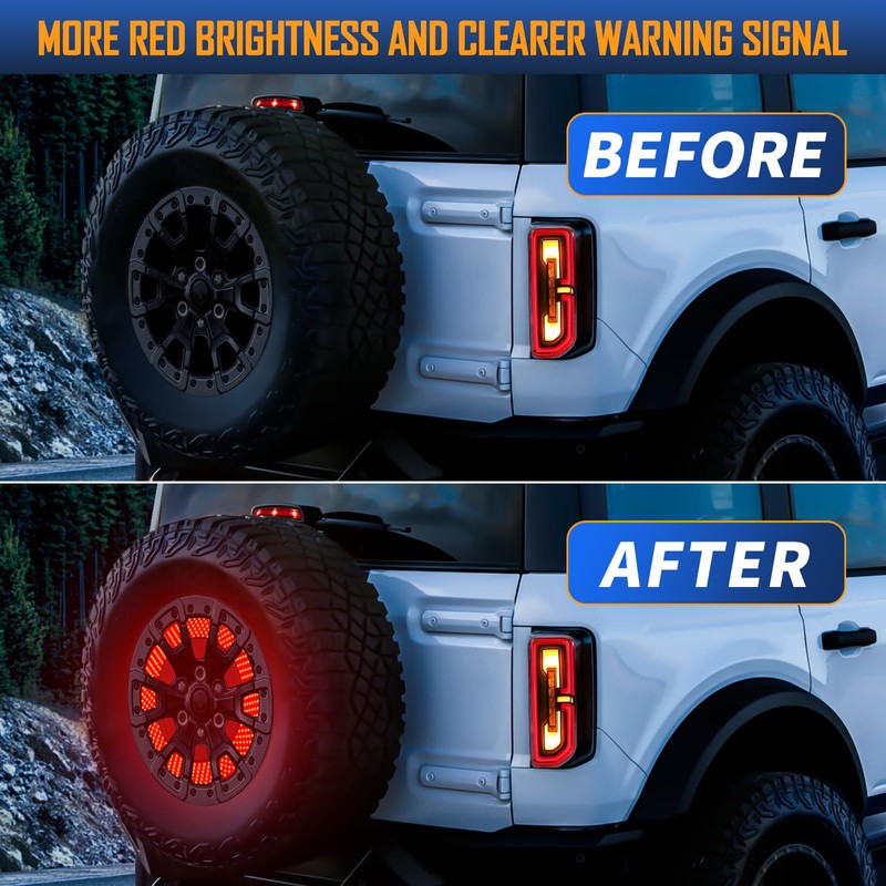 KARSAM Spare Tire Brake Light for Ford Bronco 2021 2022
