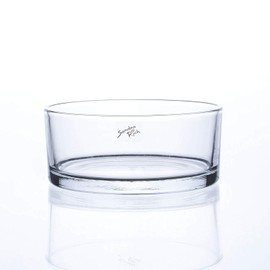 Cylinder Glass Dish Diameter 19 Height 8 cm
