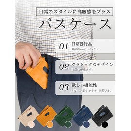 Mellbree Men's Butterfly Bifold Passcase with Reel for Commuting to Work or School IC Card License Fall Prevention Loss Prevention Women's Large Capacity Thin, Kawaii Pink