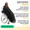 Belieff Regenponcho Rollstuhl Erwachsene – Robuste Qualität - Regenumhang Für