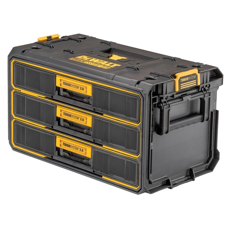 DEWALT TOUGHSYSTEM 2.0 Tool Organizer and Storage 3 Drawer Unit