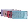 Sea Team 6pcs Multicolored Portable Travel Toiletry Pouch Nylon Mesh
